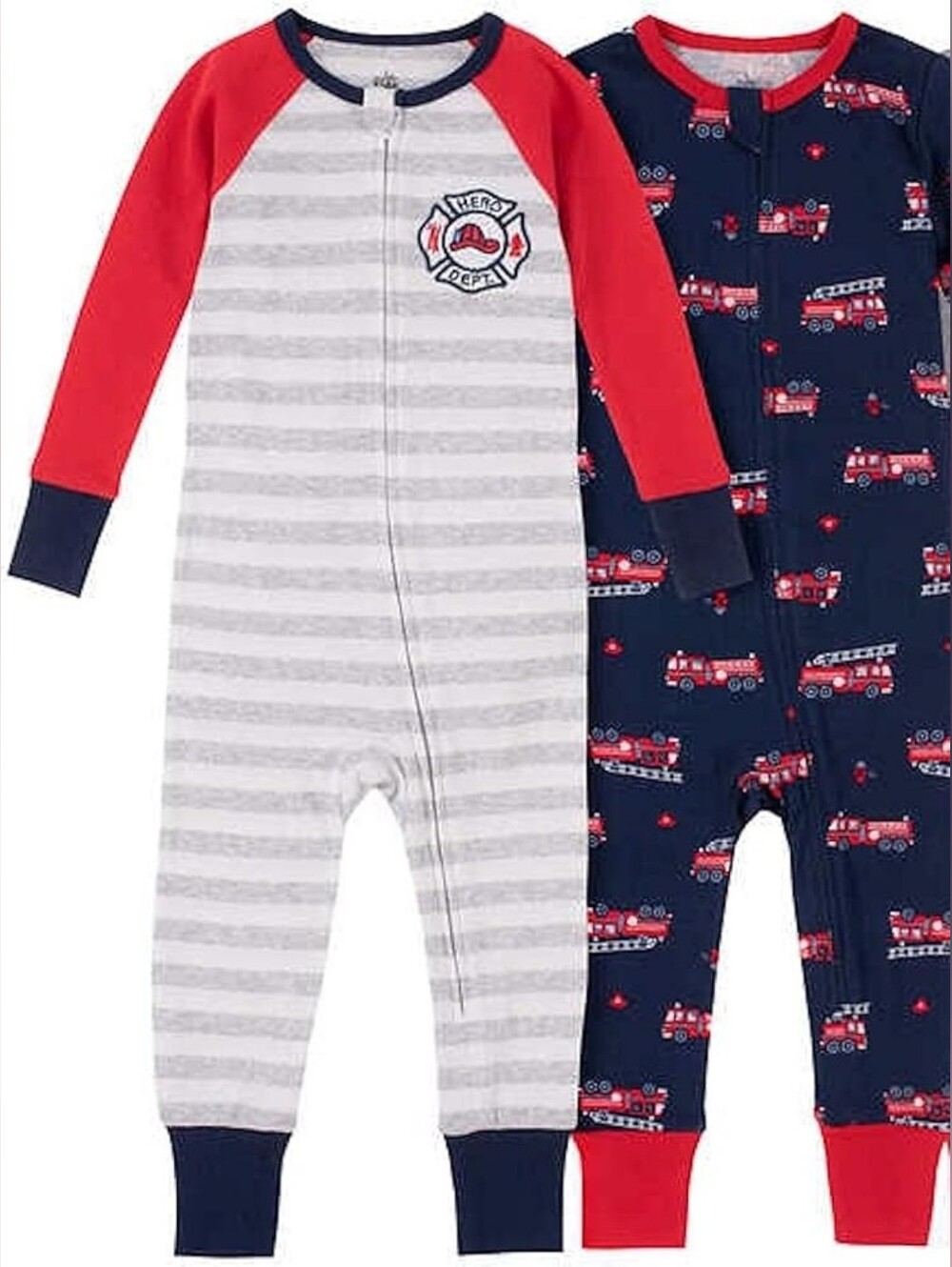Kids Headquaters Baby Boy's 2 pack Sleepers 12 months